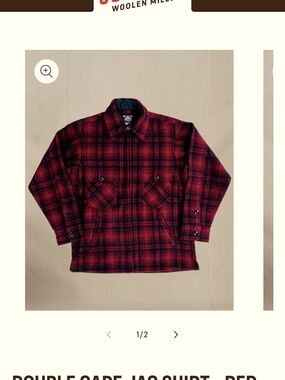 Johnson Woolen MILLS Jac Shirt  Jacket - Muted Plaid
